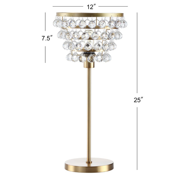 Dimension Image Brass Gold/Clear