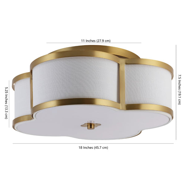 Dimension Image Brass Gold / 18