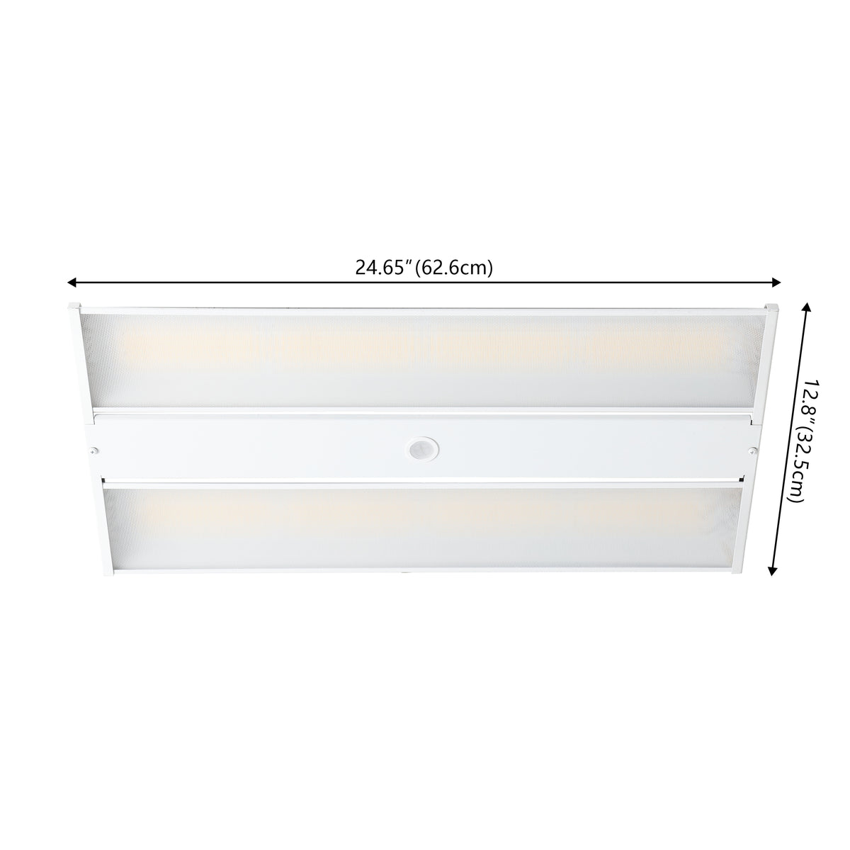 Plumsicle23.75 in. 220-Watt Integrated LED Shop Light with 28600 Lumens 5000K, White